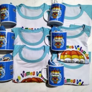 Combo remera mas taza egresadito