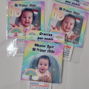 calendario con imán x 12 unidades