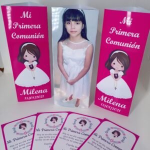 Tripticos de mesa  X 10