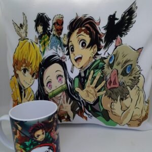 almohada mas taza personalizada