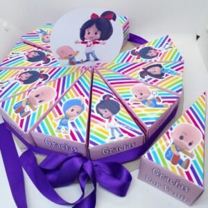 Torta golosinera, contiene 12 porciones