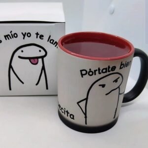 Taza mágica con interior a color