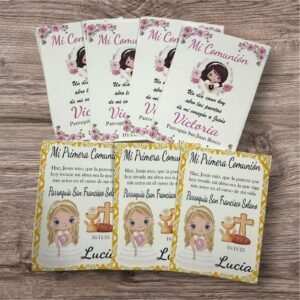 Etiquetas para comunion