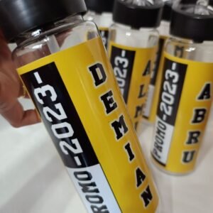 Botella de egresados