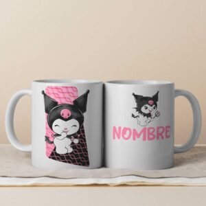 Tazas de polimero de Kuromi, Kitty, Melody